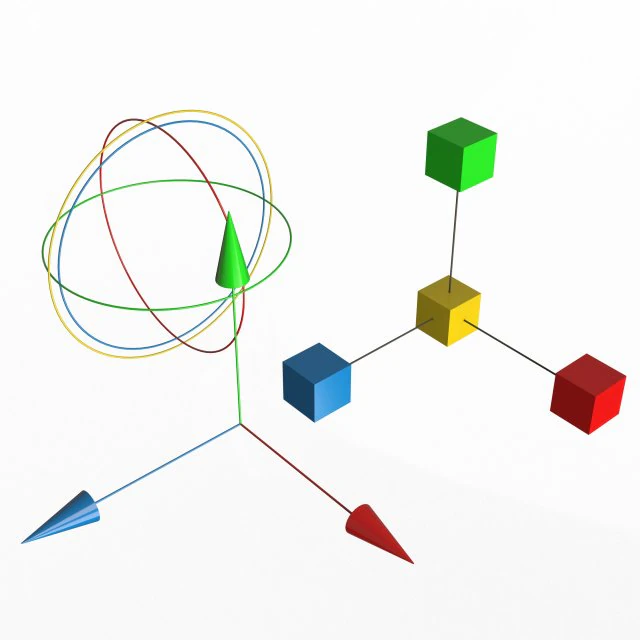 move rotate and scale 3D Model .c4d .max .obj .3ds .fbx .stl .blend 