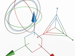 інструменти переміщення, обертання та масштабування 3dsmax 2018-2021 3D Модель