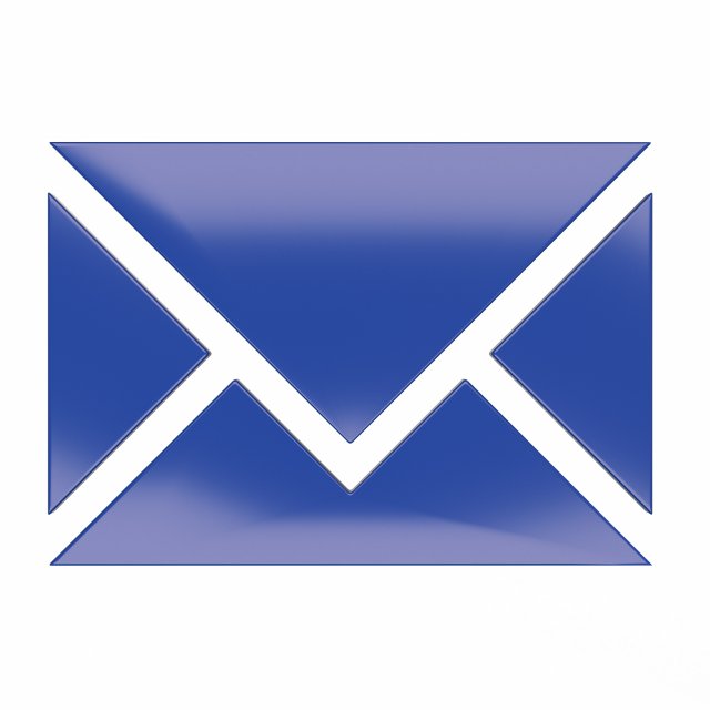 message letter symbol 3D Model .c4d .max .obj .3ds .fbx .stl .blend 