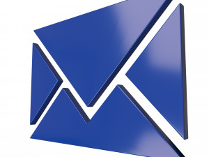 message letter symbol 3D Model