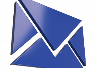 message letter symbol 3D Model