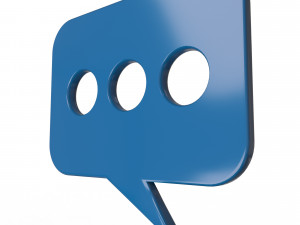 message symbol 3D Model