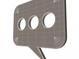 message symbol 3D Model