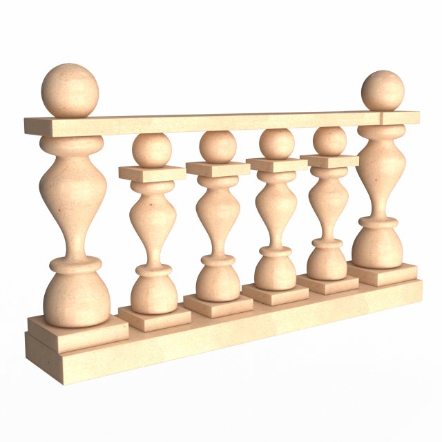 baluster 05 Modello 3D .c4d .max .obj .3ds .fbx .stl .blend 