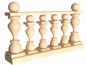 baluster 05 3D Model