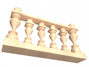 baluster 05 Modello 3D