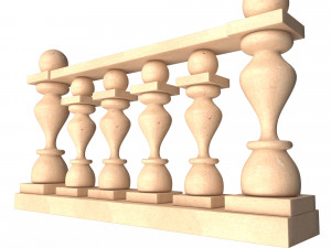 baluster 05 Modello 3D