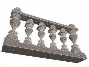 baluster 05 Modello 3D