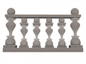 baluster 05 Modello 3D