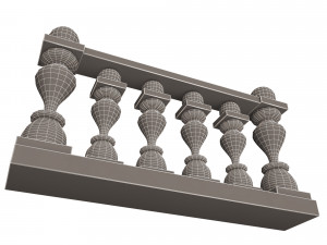 baluster 05 Modello 3D