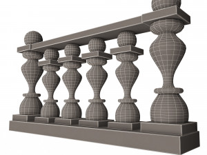 baluster 05 Modello 3D