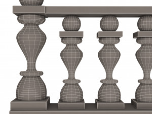 baluster 05 Modello 3D