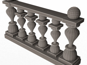 baluster 05 Modello 3D