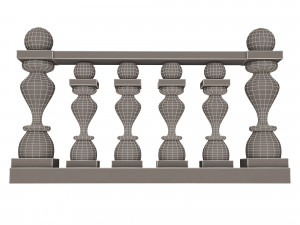 baluster 05 Modello 3D