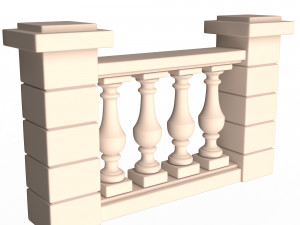 baluster 06 3D Model