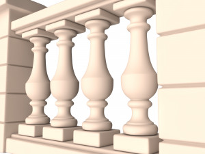 baluster 06 3D Model