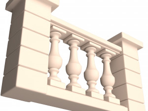 baluster 06 3D Model