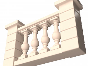 baluster 06 3D Model