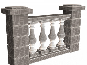 baluster 06 3D Model
