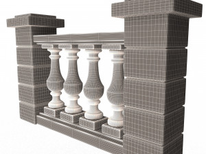 baluster 06 3D Model