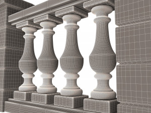 baluster 06 3D Model