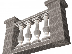 baluster 06 3D Model