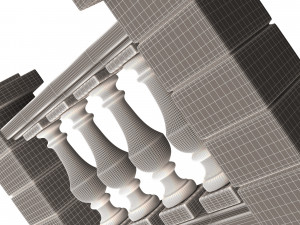 baluster 06 3D Model