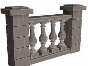baluster 06 3D Model