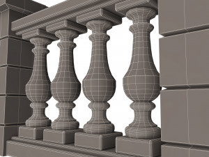 baluster 06 3D Model