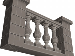 baluster 06 3D Model