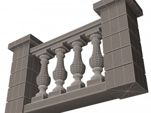 baluster 06 3D Model