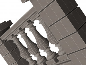 baluster 06 3D Model