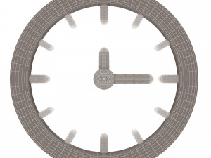 clock icon 02 3D मॉडल