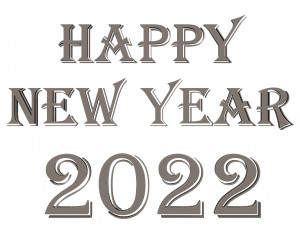 happy new year 2022 01 Model 3D