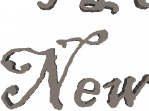 happy new year 2022 02 3D Model