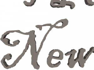 happy new year 2022 02 3D Model