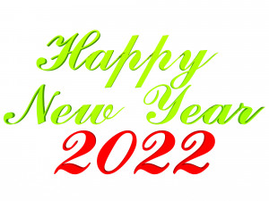 happy new year 2022 03 3D-Modell