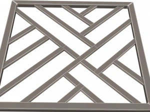frame forging iron railing 02 3D Model