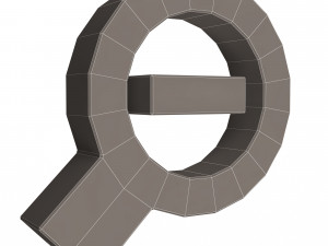 zoom out symbol Model 3D