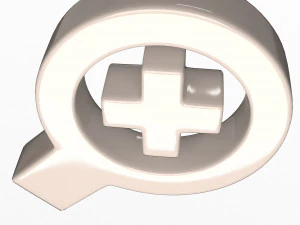 zoom in symbol 3D Model