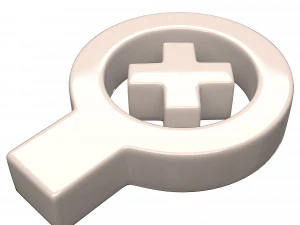 zoom in symbol 3D Model