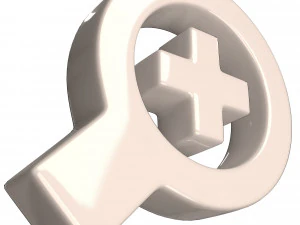 zoom in symbol 3D Model
