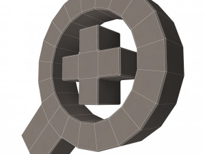 zoom in symbol Modelo 3D