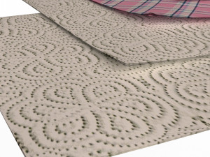 paper napkin 3D मॉडल
