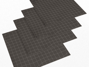 paper napkin 3D मॉडल