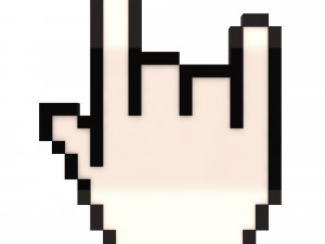 creative cursor horn Modelo 3D