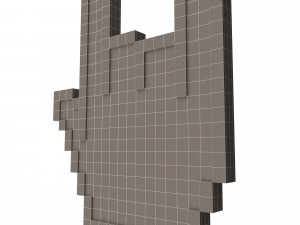creative cursor horn 3D Model