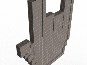 creative cursor horn 3D Model