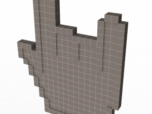 creative cursor horn 3D Model