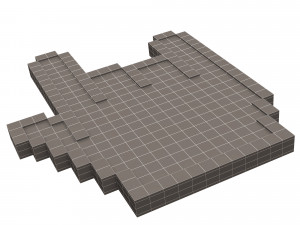 creative cursor horn 3D Model